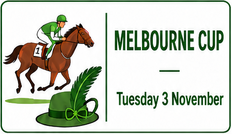 Melbourne Cup event graphic